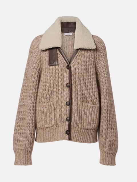 Brunello Cucinelli Cashmere, mohair, and wool-blend jacket