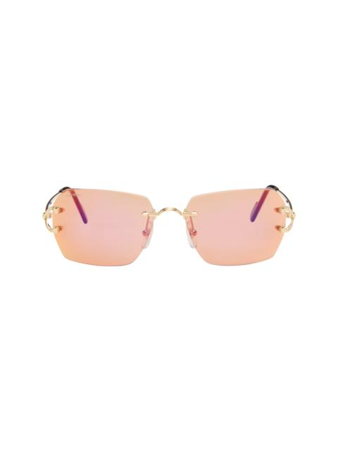 Cartier Gold Classic C Motif Sunglasses