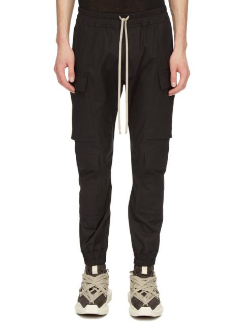Rick Owens Black Porterville Mastodon Megacargo Cargo Pants