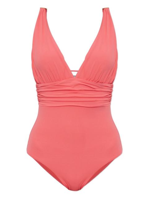 MELISSA ODABASH Panarea ruched-detail swimsuit