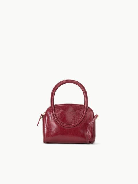 STAUD STAUD MAUDE MINI BOWLER BAG PINOT
