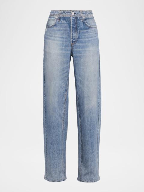 rag & bone Miramar Terry Straight Jeans