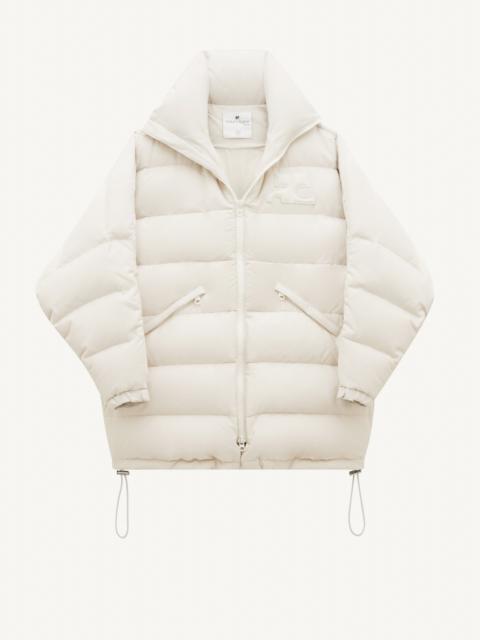 courrèges SHORT PRISM NYLON PUFFER