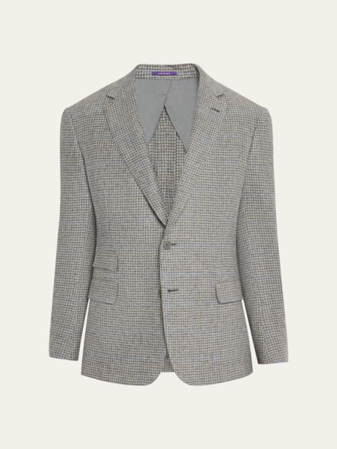 Ralph Lauren Men's Houndstooth Two-Button Sport Coat