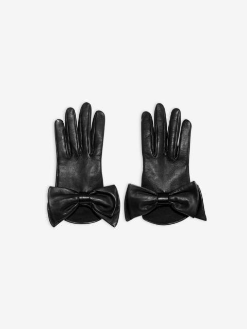 BALENCIAGA Bow Gloves