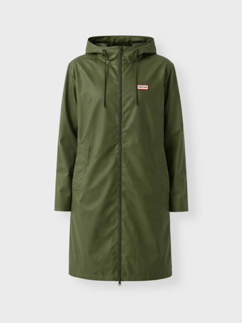 HUNTER Coat Andrea PU Rain Dark green