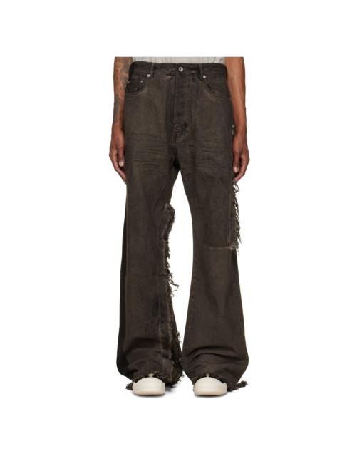 Rick Owens DRKSHDW Gray Tower Combo Geth Jeans