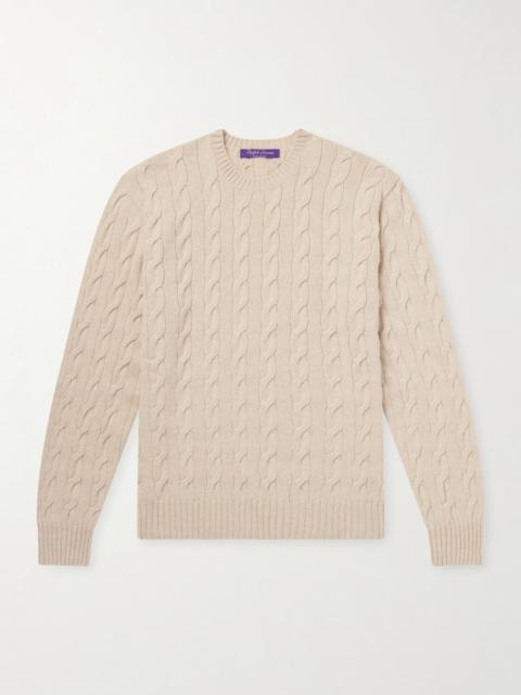 Ralph Lauren Cashmere Cable-Knit Sweater