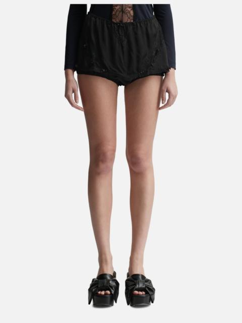 pushBUTTON MINI FLOWER LOUNGE SKORT