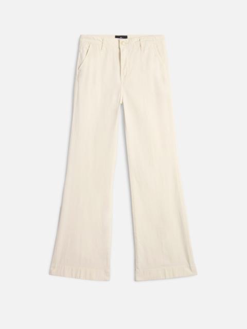 7 For All Mankind MODERN DOJO in Comfort Twill Ecru