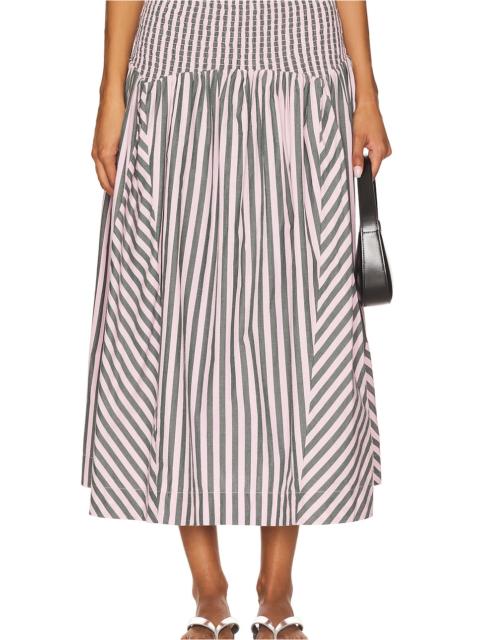 DAMSON MADDER. Layla Godet Midi Skirt