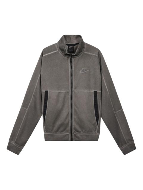 Nike Nike Sportswear 자수 로고 니트 스포츠 재킷 회색 DA7177-010
