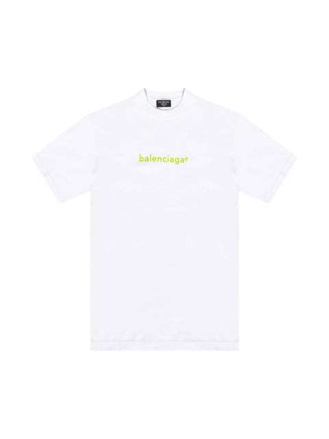 Balenciaga T-Shirt 'White/Lime'