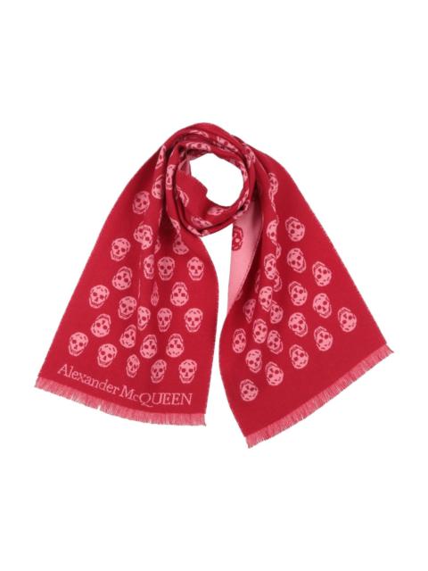 Alexander McQueen Tomato red Men's Scarves And Foulards