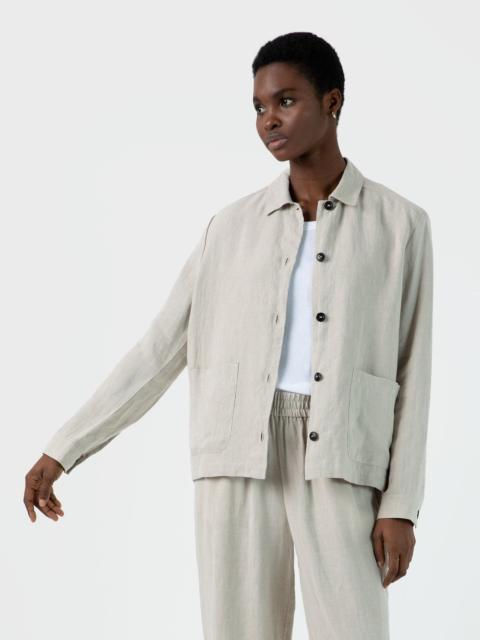 Sunspel Linen Twin Pocket Jacket