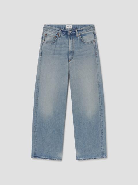 AGOLDE LOW CURVE CROP JEAN (FLYWEIGHT) IN RESET
