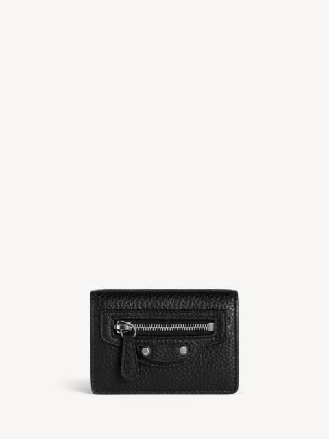 BALENCIAGA Men's Le City Business Mini Wallet in Black