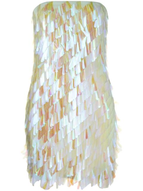 THE ATTICO sequin-embellished minidress