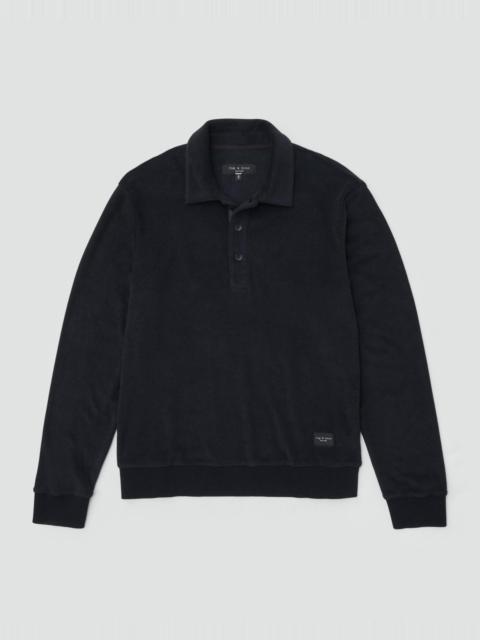 rag & bone Toweling Long Sleeve Polo
Classic Fit