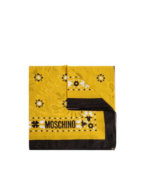 Moschino square-shape scarf