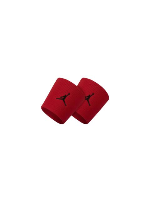 Jordan Jumpman Dri-fit Wristbands 2pack Red Unisex Style : Jkn01 "RED/BLACK" JKN01 605