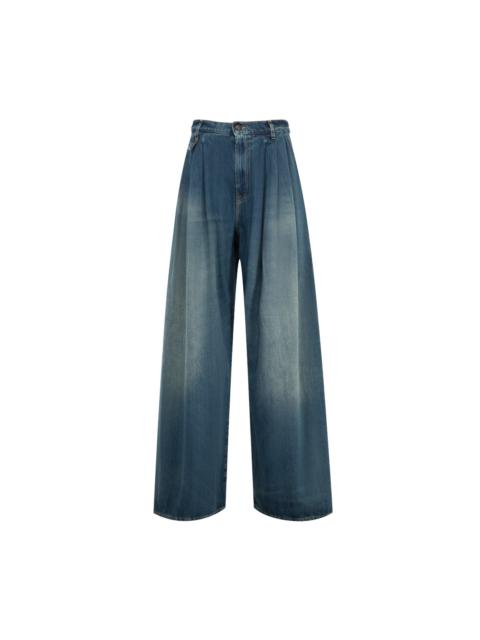R13 TRIPLE PLEAT JEAN
