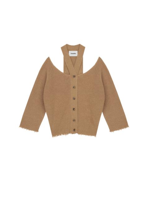 Nanushka HEE - Cut-out sweater - Latte