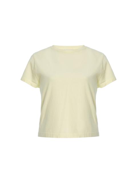 AGOLDE Adine Cotton T-Shirt yellow
