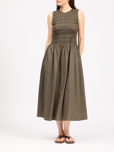 rag & bone Lane Smocked Poplin Dress