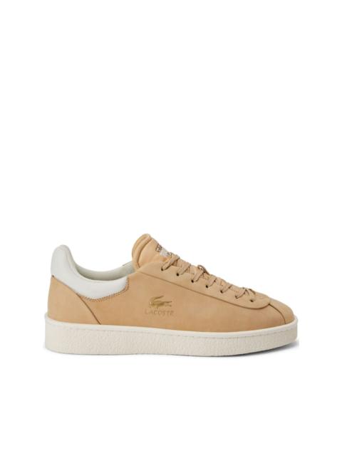LACOSTE logo-stamp lace-up sneakers