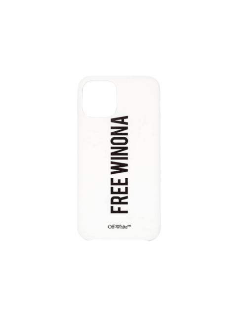 Off-White Sentences iPhone 11 Pro Case 'White/Black'