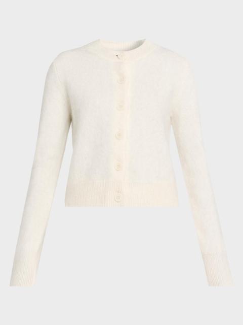 LISA YANG Azalea Brushed Cashmere Cardigan Sweater
