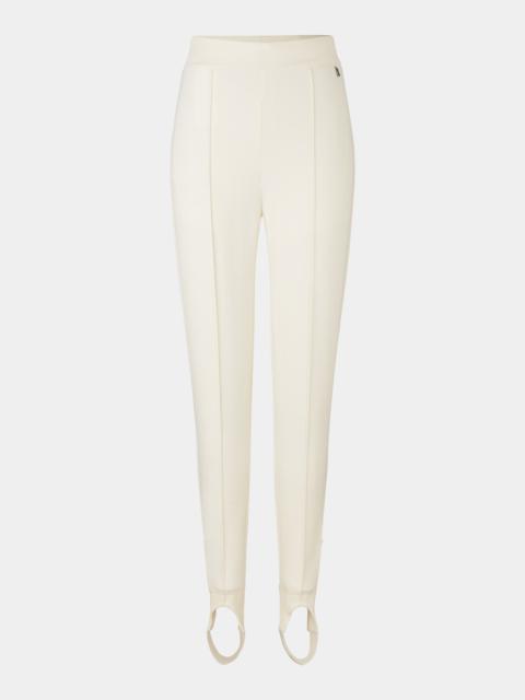 BOGNER Kaela jersey stirrup pants in Cream