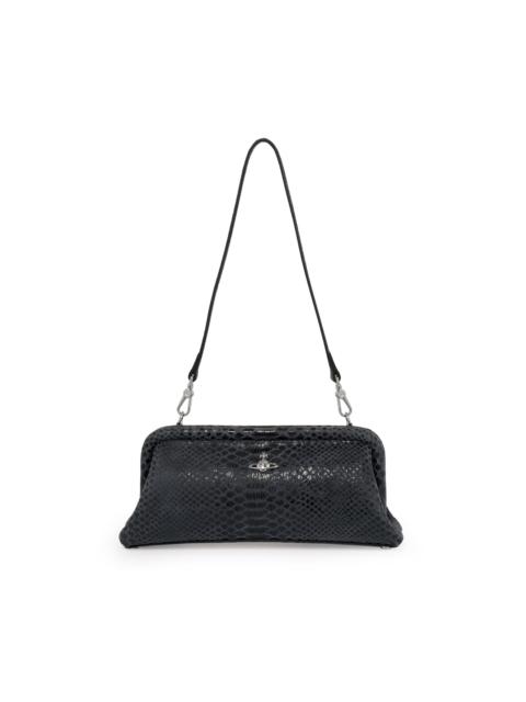 Vivienne Westwood JANE FRAME PURSE - DARK GREY