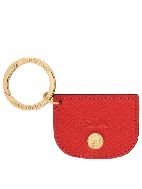 Longchamp Épure Key ring Red - Leather