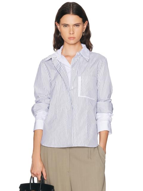 TWP Double Layer Boyfriend Top