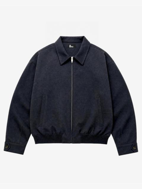 The Kooples BLACK WOOL-BLEND JACKET