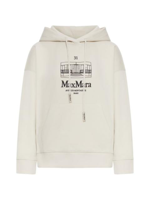 'S Max Mara Smmandrea graphic hoodie