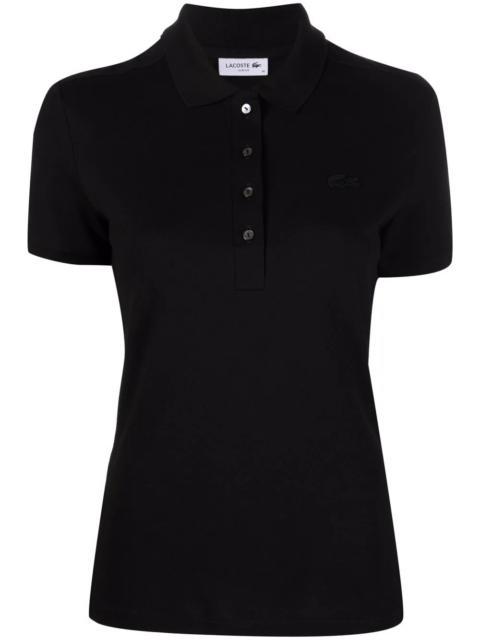 short-sleeve slim-fit polo shirt