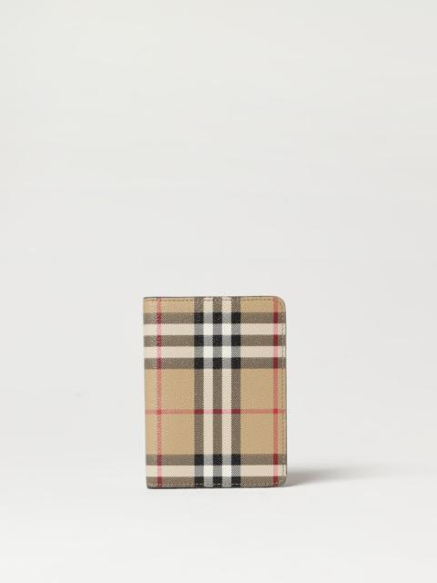 Burberry wallet in coated cotton