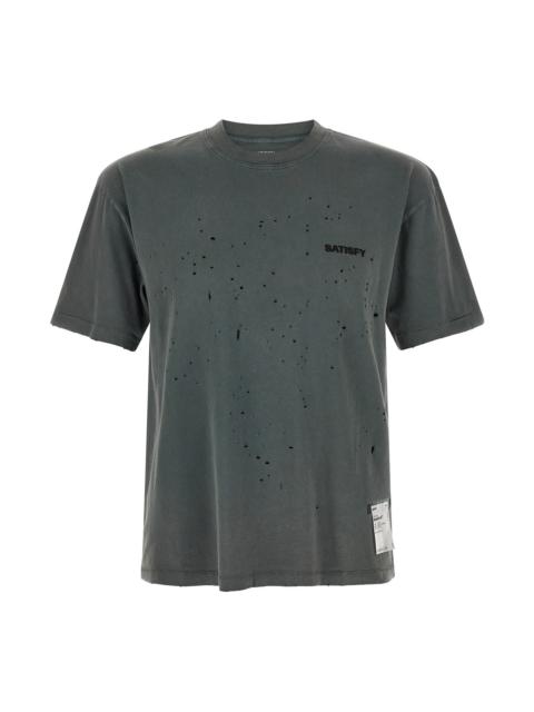 SATISFY T-Shirt With Openwork Details