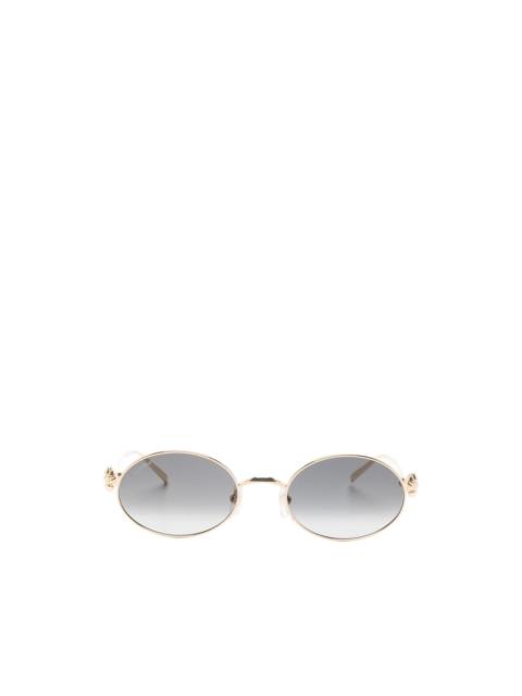 Cartier oval-frame sunglasses