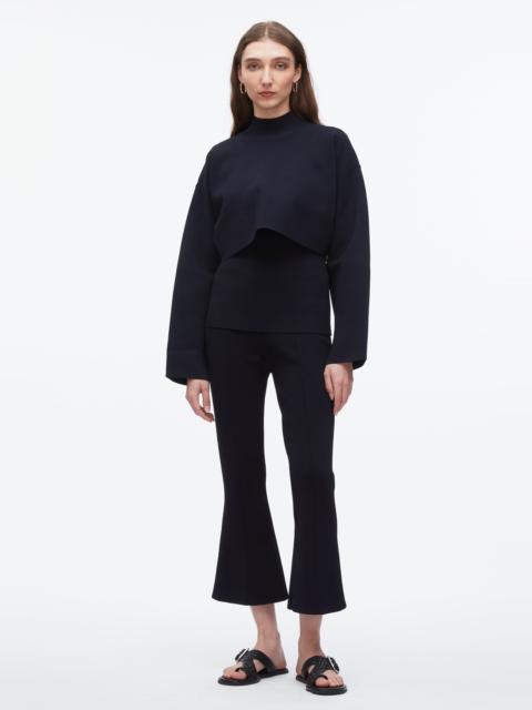 3.1 Phillip Lim Compact Rib Cropped Turtle Neck