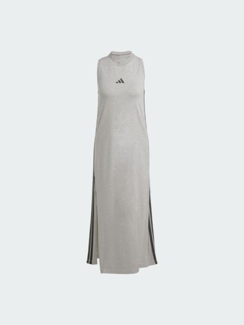 adidas Essentials 3-Stripes Long Racerback Dress