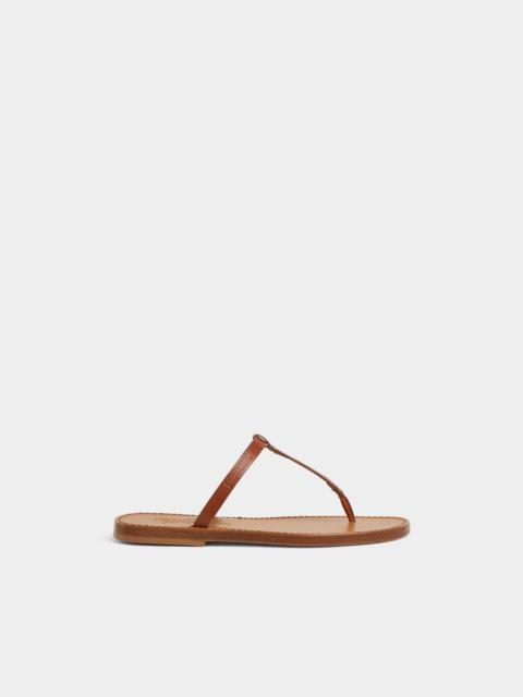 DSQUARED2 SUMMER LOVERS LEATHER SANDALS