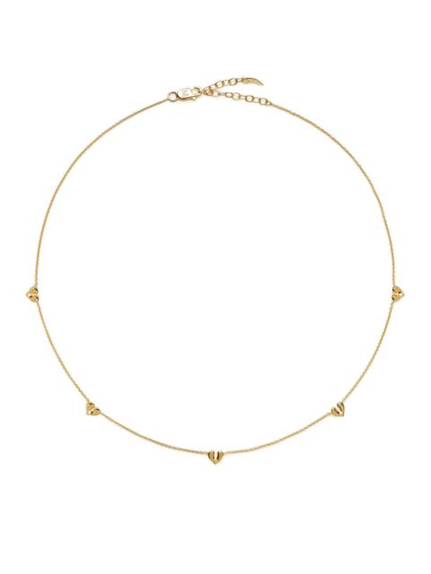 MISSOMA Missoma Molten Heart 18k Gold Vermeil Choker Necklace