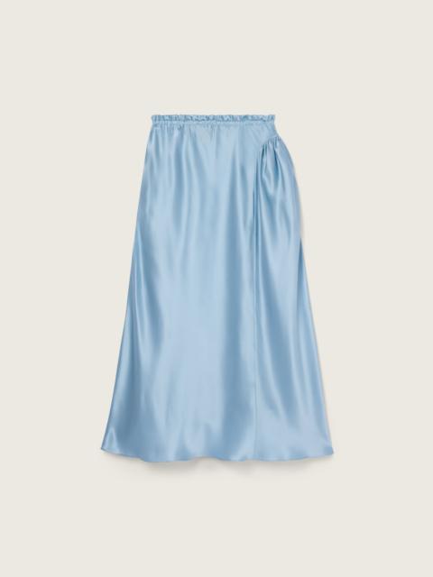 Single Hip Detail Easy Skirt