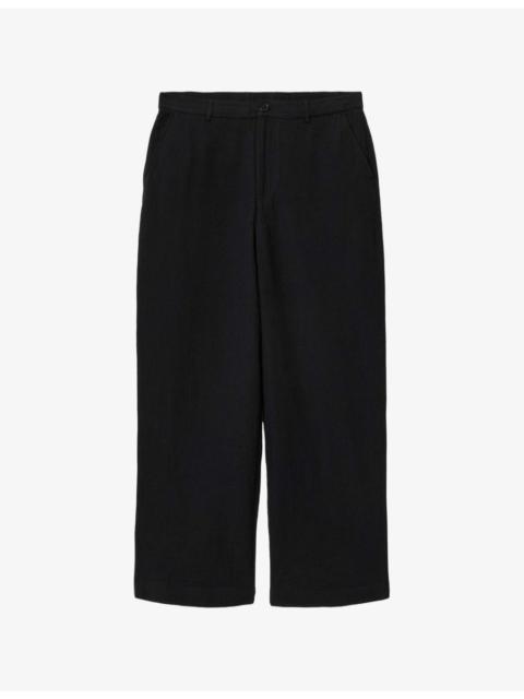 ALLSAINTS Taiko Straight-Leg Cotton Trousers