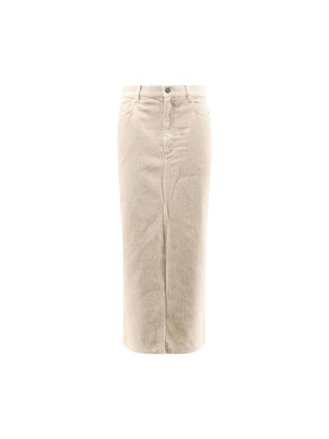 Isabel Marant Étoile Odalie cotton and linen skirt