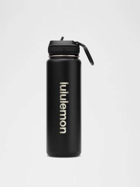 lululemon Back to Life Sport Bottle 24oz *Straw Lid